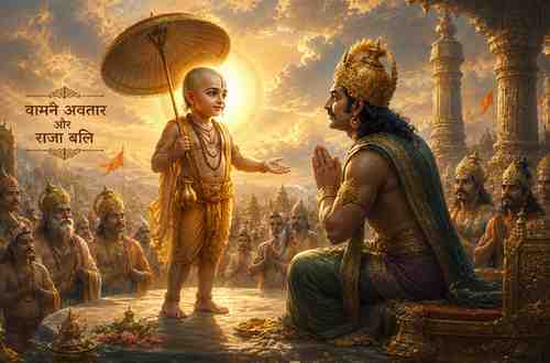Vaman Avatar और तीन पग भूमि का दान